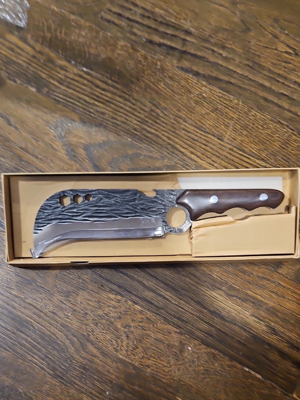 Coolina Meat cleaver, Cleaver Knife Boning Knife Hook Chopped Bone Tungsten
